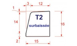 BORDURE DE TROTTOIR T2 BASSE