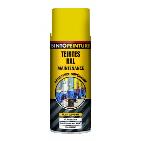 PEINTURE DE MAINTENANCE JAUNE BRILLANT RAL 1021