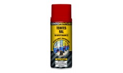 PEINTURE DE MAINTENANCE ROUGE FEU BRILLANT RAL 3000