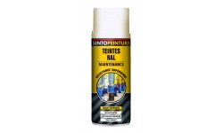 PEINTURE DE MAINTENANCE BLANC MAT RAL 9010