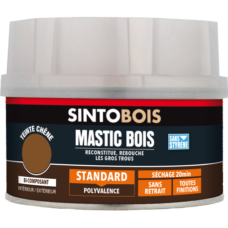 MASTIC BOIS STANDARD CHENE Boite 190 g