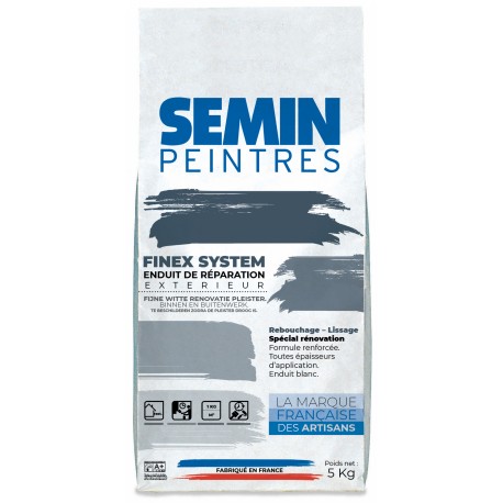 SEMIN REBOUCHEUR EXT.-FINEX SYSTEM SAC 15 KG