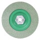 DISQUE DIAMANT A LAMELLES ULTRA DL C - D.125 x M14 GR 60