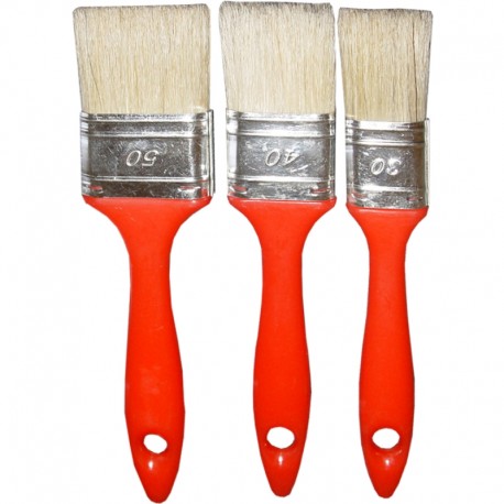 LOT DE 3 PINCEAUX ECO