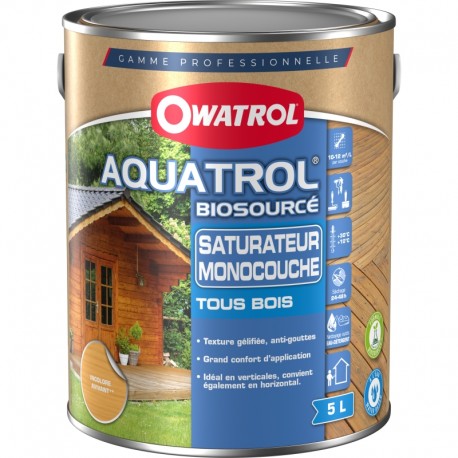 AQUATROL BOIS CENDRE BIOSOURCE (5L)