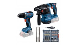 Kit 2 outils 18V : GSR 18V-65 Solo + GBH 18V-22 Solo + Accessoires