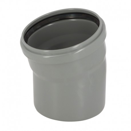 Coude 15° CR4 Ø250 MF JS Gris