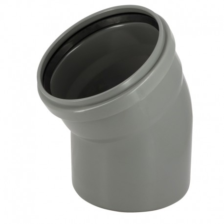 Coude 30° cr4 ø250 mf js gris