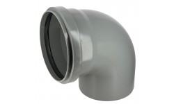 Coude 87°30 cr4 ø400 mf js gris