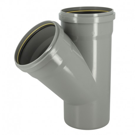 Culotte 45° cr4 ø200 mf jf gris