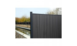 Duofuse lame faux claire voie pour clôture